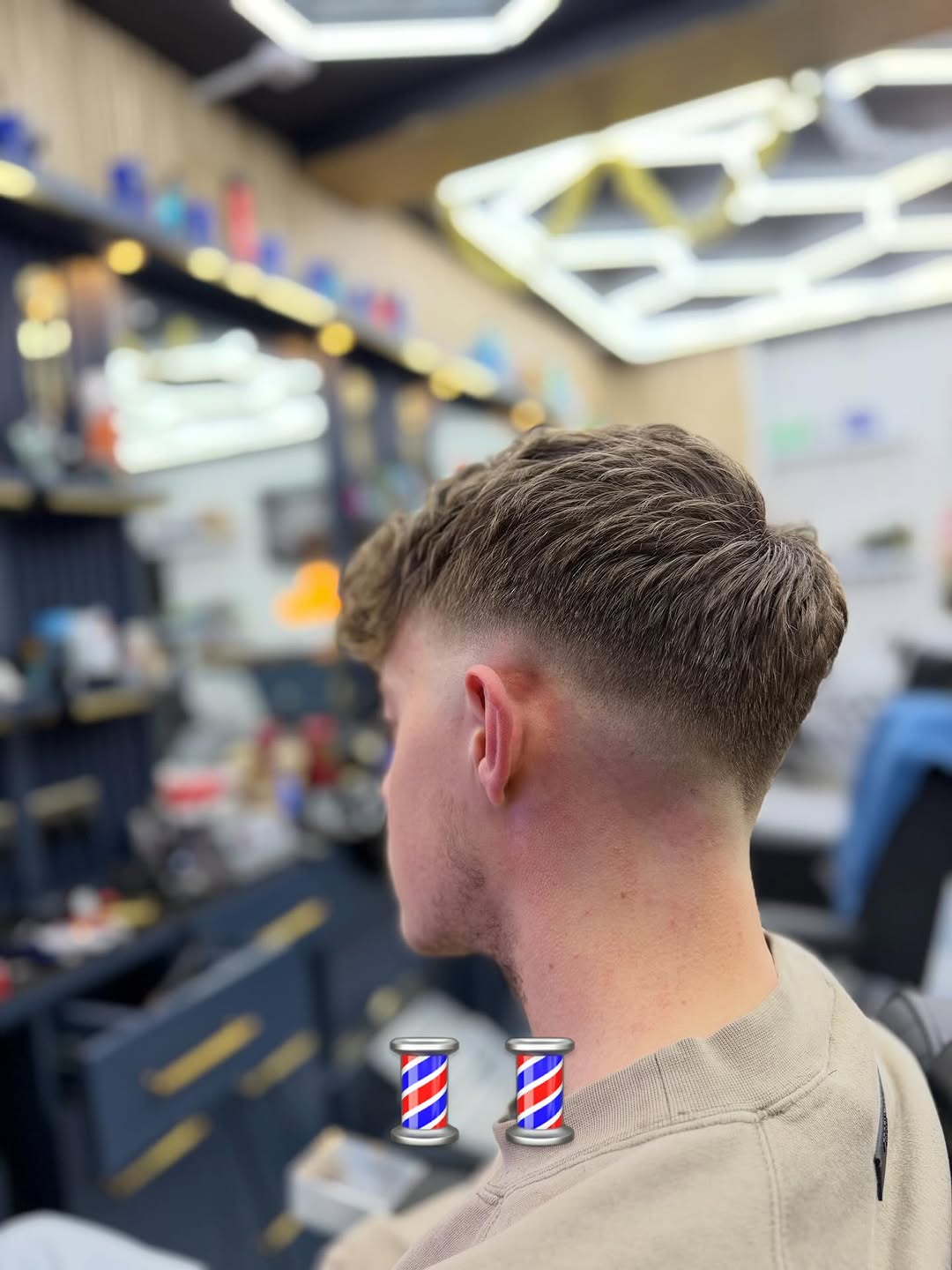 Fresh fade cut